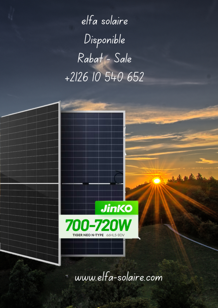 Panneaux Solaires Jinko Solar Wp Bifacial Elfa Solaire